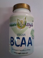 BCAA VEGAN - Aminoacidi ramificati (adatti anche ad una alimentazione vegana) - 160 capsule da 450 mg.