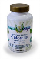 CHLORELLA - 100% pura -grezza - organica